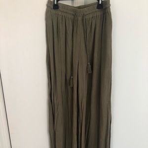 Olive Green beach pants